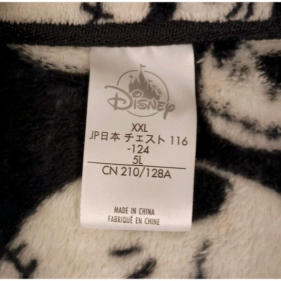Disney Nightmare Before Christmas Jack Skellington Fleece Jacket Size XXL Zip-Up - Picture 9 of 13